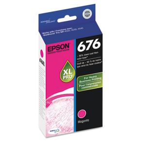 Cartouche d'encre Originale pour EPSON 676XL - T676XL320 - Haut Rendement Magenta