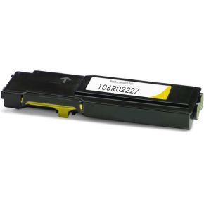 Cartouche Toner Laser Compatible XEROX 106R02227 - haute Capacité - Jaune