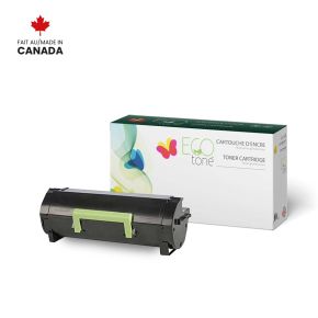 LEXMARK 60F1X00 / 601X Cartouche Toner Réusinée ÉcoResponsable -  Extra Haut Rendement - Noir