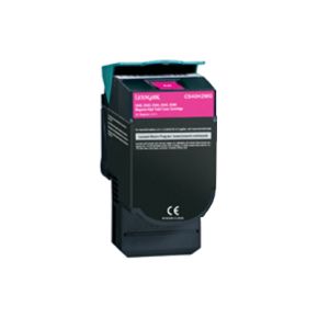 Cartouche Toner Laser réusinée  LEXMARK C544X2MG - Extra Haut Rendement Magenta