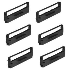 6 Rubans Noir Compatible Epson 8750