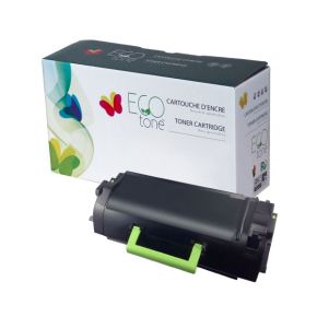 Cartouche Toner Noire Réusinée Lexmark 62D1H00 / 621H  Haut Rendement