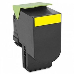 Cartouche Toner Laser réusinée  LEXMARK (70C1HY0) 701HY - Haut Rendement Jaune