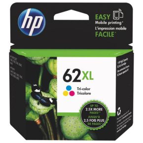 Cartouche d'encre Couleur d'origine OEM Vivera Hewlett Packard C2P07AN (HP 62XL) Haut Rendement