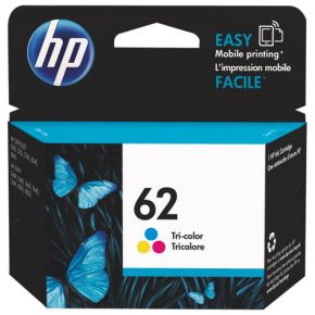 Cartouche d'encre Couleur d'origine OEM Vivera Hewlett Packard C2P06AN (HP 62)