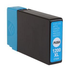 Cartouche d'encre Cyan Compatible Canon PGI-1200XL 9196B001 Haut Rendement