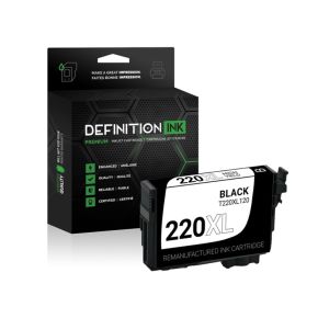 Cartouche d'encre Noir Compatible Epson 220XL - T220XL120 Haut Rendement