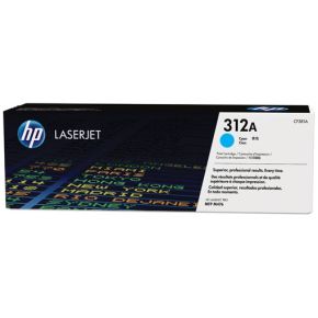 Cartouche Toner Laser Cyan Originale Hewlett Packard CF381A (HP 312A)