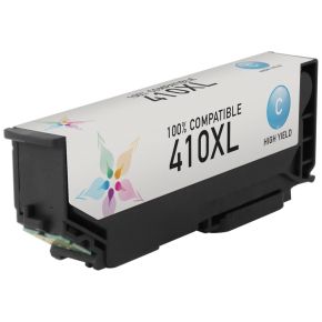 Cartouche d'encre Cyan Compatible Epson 410 XL (T410XL220) Haut Rendement