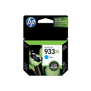 Cartouche d'encre Cyan Originale OEM Hewlett Packard CN054AN (HP 933XL) Haut Rendement