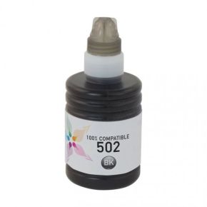 Bouteille d'encre Noire Compatible Epson T502 (T502120-S)