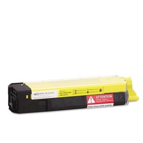 Cartouche Toner Laser Jaune Compatible Okidata 43324401 (Type C8) Haut Rendement pour Imprimante C5500, C5650 & C5800 Series