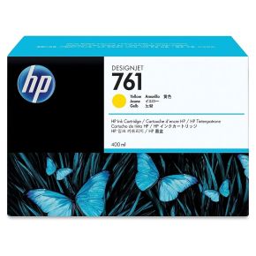 Cartouche D'encre Jaune D'origine OEM Hewlett Packard CM992A (HP 761) Haut Rendement
