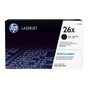 Cartouche Toner Laser Noir Originale Hewlett Packard CF226X (HP 26X) Pour Imprimante LaserJet Pro Séries M400 & M426