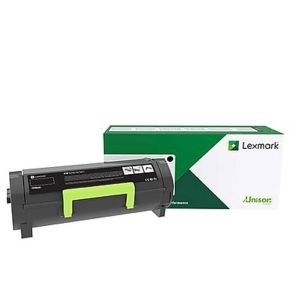 Cartouche Toner Laser LEXMARK Originale OEM 58D1U00 / 58D0UA0 Extra Haut Rendement Noir