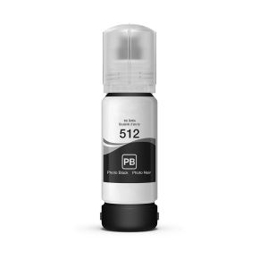 Epson 512 / T512120 bouteille d'encre compatible photo noir