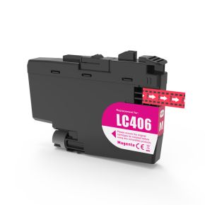 Brother LC406 Magenta Cartouche compatible