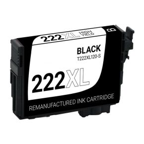 Epson 222XL Noir (T222XL120-S) Cartouche Extra Haut Rendement Réusinée ECO responsable