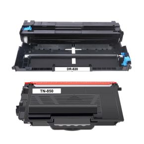 Brother TN850 + DR820 Cartouche plus Tambour compatible