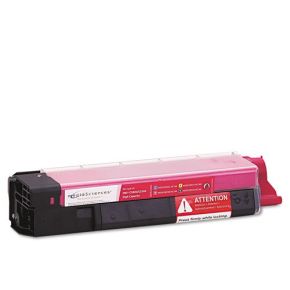 Cartouche Toner Laser Magenta Compatible Okidata 43324402 (Type C8) Haut Rendement pour Imprimante C5500, C5650 & C5800 Series