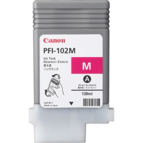 Cartouche d'encre Magenta d'origine OEM Canon 0897B001AA (PFI-102M) Dye-Based