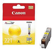 Cartouche d'encre Jaune d'origine OEM Canon 2949B001 (CLI221)