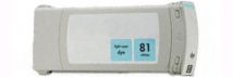 Cartouche d'encre Light Cyan Compatible Hewlett Packard C4934A (HP 81 pour Imprimante DesignJet 5000/5500 )