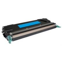 Cartouche Toner Laser Cyan Compatible Lexmark C5240CH Haut Rendement pour Imprimante C524