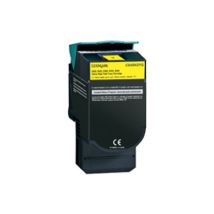 Cartouche Toner Laser réusinée  LEXMARK C540H2YG - Haut Rendement Jaune