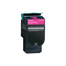 Cartouche Toner Laser réusinée  LEXMARK C544X2MG - Extra Haut Rendement Magenta