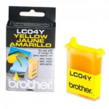 Cartouche d'encre Jaune d'origine OEM Brother LC04Y