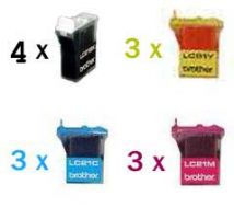 Cartouches d'encre Compatibles Brother LC21 (Ensemble de 13 cartouches)