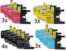 Ensemble de 13 Cartouches d'encre Compatible Brother LC75 Haut Rendement