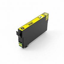 Epson 812XL (T812XL420-S) Cartouche D'encre Jaune Réusinée Haut Rendement