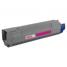 Cartouche Toner Laser Magenta Compatible Okidata 43487734 pour Imprimante C8800 Series