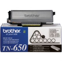 Cartouche Toner Laser Noir D'origine Brother TN650 Haut Rendement